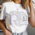 Universal style-secular versatile T-shirt HF2116-01-03 Universal style-secular versatile T-shirt HF2116-01-03